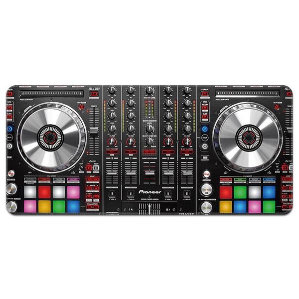 

mouse pads & wrist rests radio dj disc player hand drive speed notbook computer large locking edge thicken mousepad gaming pad lappc mat