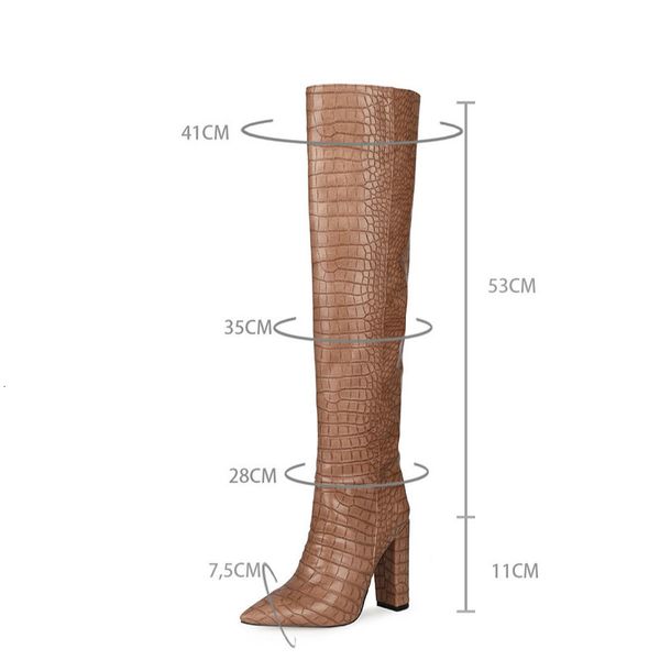 

women fine fiber on the knee slouchy pointy toe slouch long boots winter ladies heels bchh, Black
