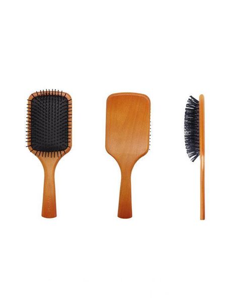 

2021 scalp massage comb wet curly hair scattered hair brush salon hair styling with airbag shower comb, Silver