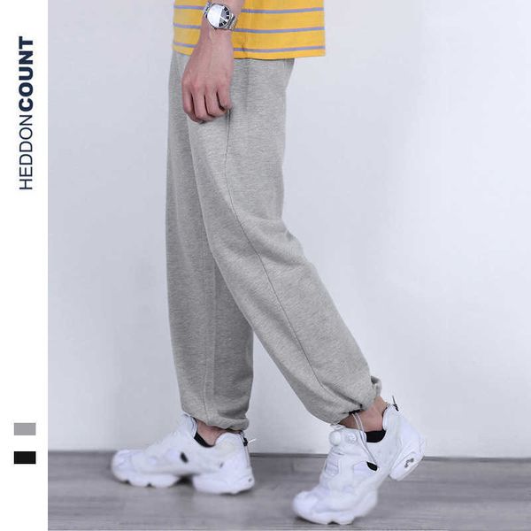 

dengjue men's and wo pants 2021 autumn black casual solid color leggings