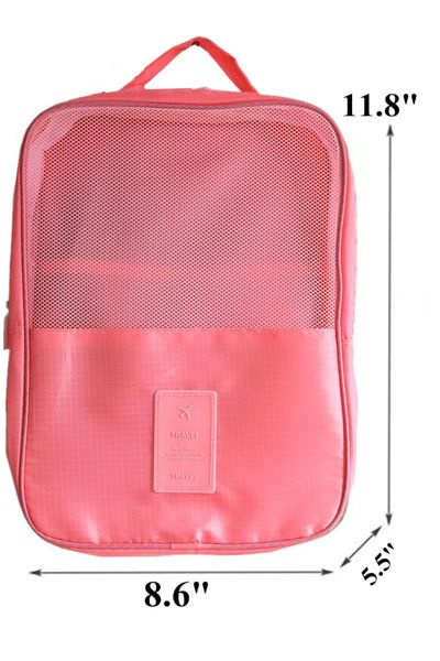 

storage drawers taotec shoe bag holds 3 pair of shoes for travel gym and daily use