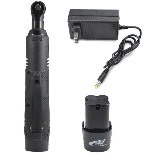 

hand tools us plug, 3/8inch 2 lithium-ion battery electric ratchet wrench rechargeable cordless car right angle