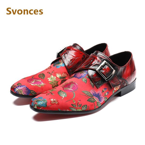 

dress shoes luxury flower customized genuine leather casual mens buckle designer dressing party laofers man brand zapatillas hombre, Black
