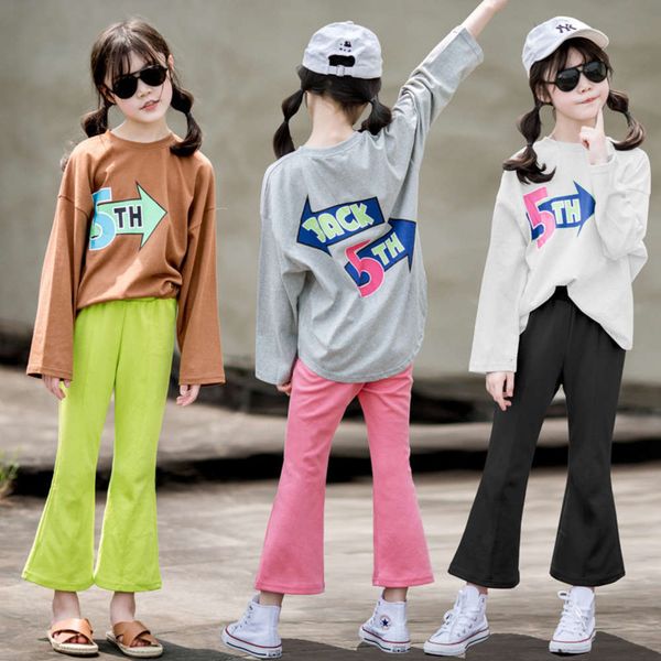 

big girls' suit 2021 new spring children's long sve little girl korean fashion, White