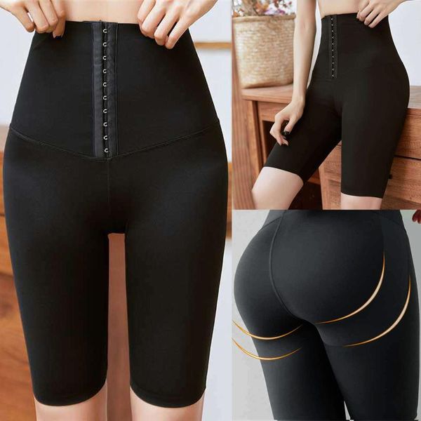 

yoga outfits seamless shorts women high waist slimming tummy control panties knickers pant briefs shapewear underwear lady body shaper, White;red