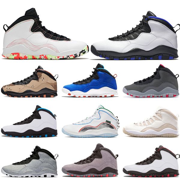

2022 fashion jumpman 10 10s mens basketball shoes ember glow fusion red woodland camo wings seattle westbrook desert dark smoke grey men tra