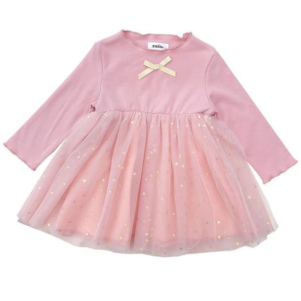 

vidmid girls fluffy dress korean princess baby clothing girls long sleeve lace dresses children cartoon flower clothes p737, Red;yellow