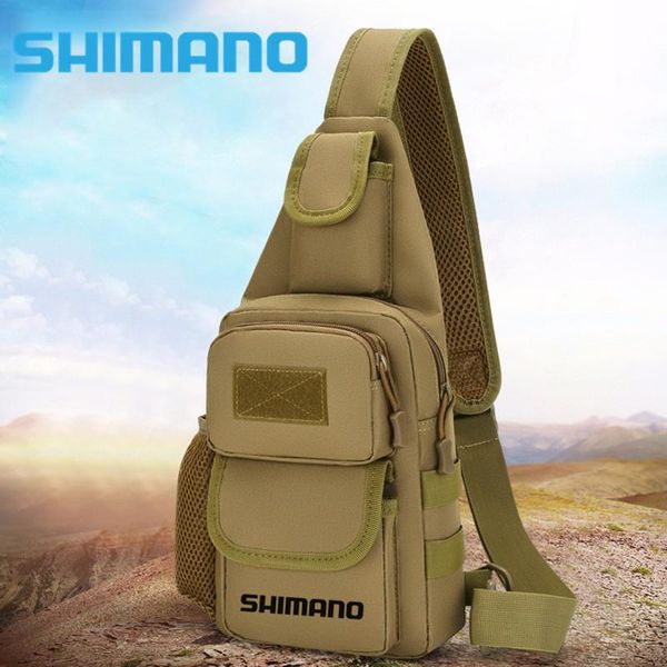 

fishing accessories tactical camouflage camera pack women messenger shimano bag men outdoor sport bags waterproof nylon saddle