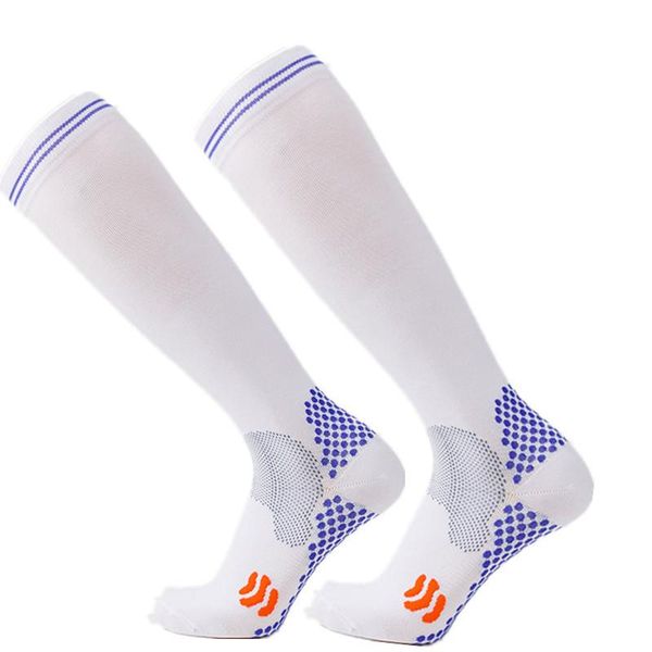 

men's socks compression 20-30 mmhg running fit for edema diabetes varicose veins flight travel recovery pregnancy, Black