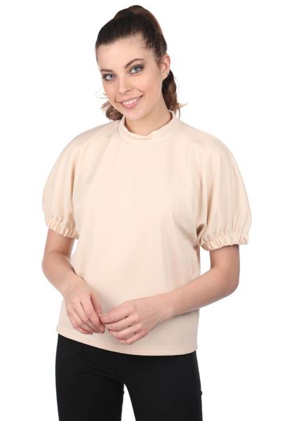 

women's blouses & shirts handles shirred blouse-, White