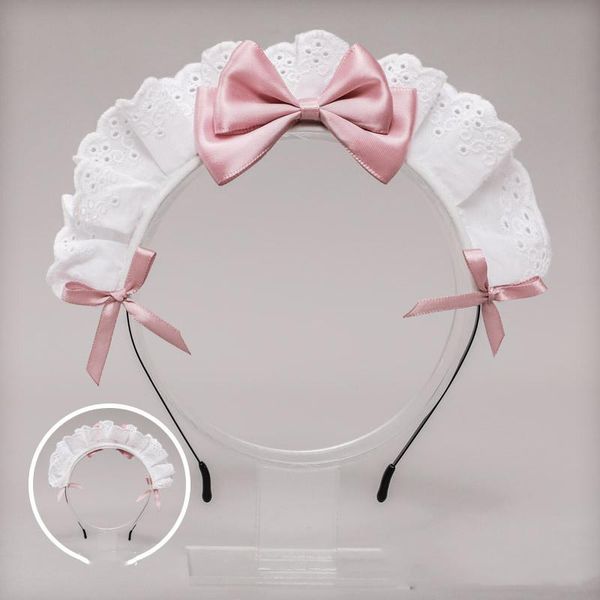 

other event & party supplies japanese vintage sweet lolita lace strap bow headband headwear anime cosplay maid hair band costume kc accessor