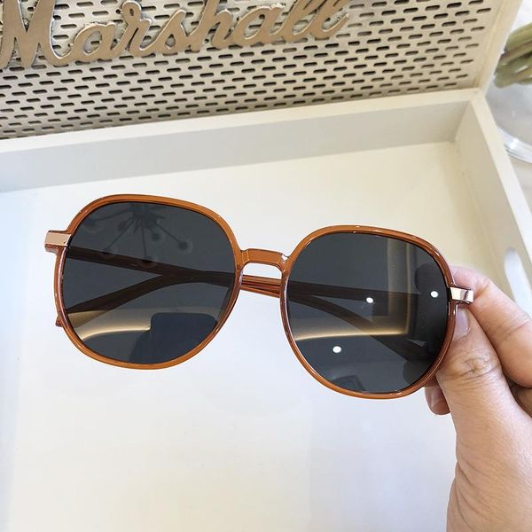 

sunglasses 2021 women's polarized for men retro anti ultraviolet eyewear metal frame driving fishing glasses uv400 goggle, White;black
