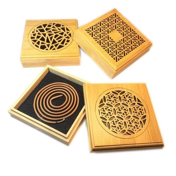 

phyllostachys pubescens incense burner square buddha censer smoke waterfall backflow incense holder natural fragrance home decor