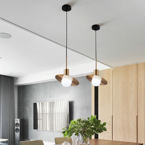 

nordic glass ball led small lamp room decoration golden chandelier hung interior light lamps 5jn3