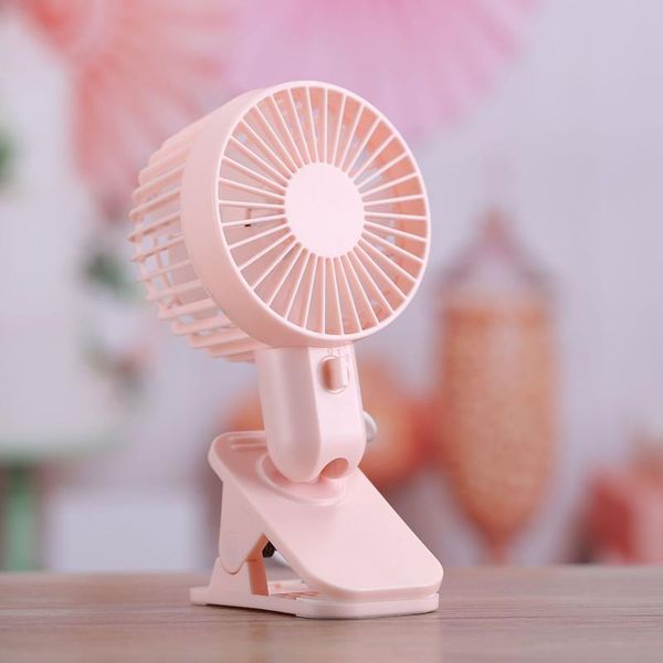 

electric fans rechargeable portable clip mini fan 360 degree rotation deskusb mute baby stroller for home office outdoor travel