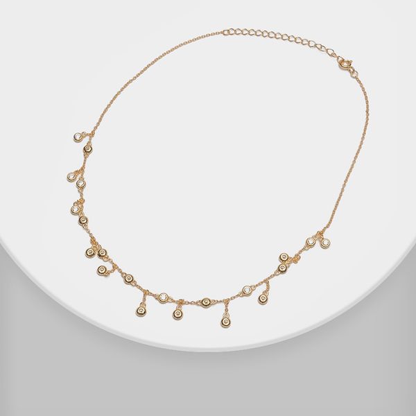 

amorita boutique elegance fashion necklace 210506, Silver