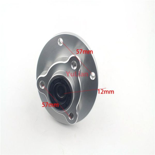 

motorcycle wheels & tires cnc silver front and rear disc brake hub for dax ruckus zoomer monkey z50 bicycle