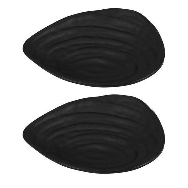 

chopsticks 2pcs black stylish sushi plate simple tray storage for dishes