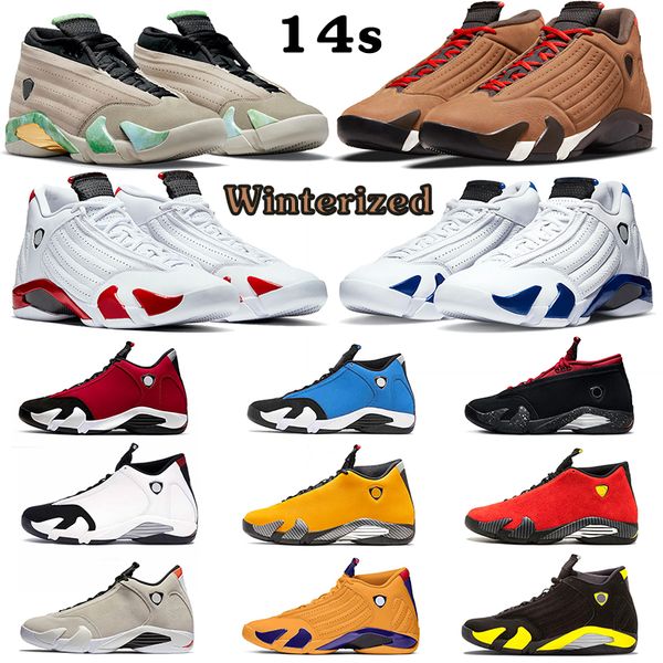 

14s jumpman men basketball shoes fortune gym red lipstick hyper royal blue candy cane anthracite thunder desert sand dmp mens trainers outdo, White;red