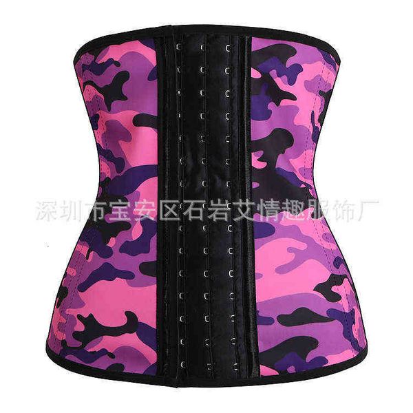 

luxury women's shapers 8082 camouflage seri corset, Black;white