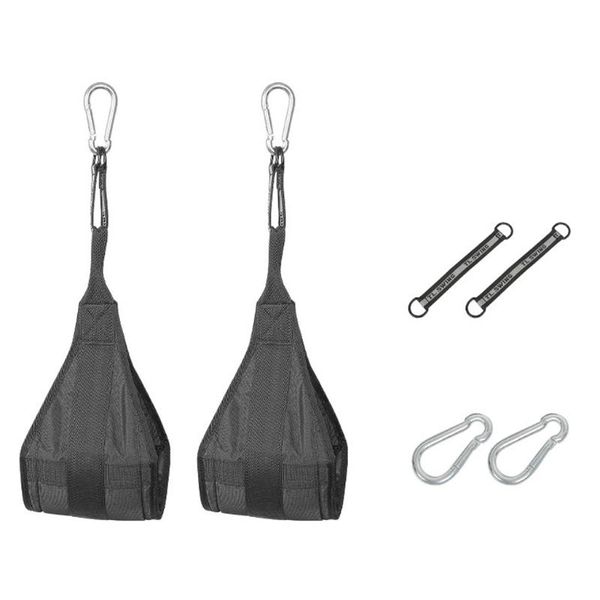 

resistance bands ab straps for pull up bar, fitness hanging sling abdominal training & core workouts, padded gym equipment