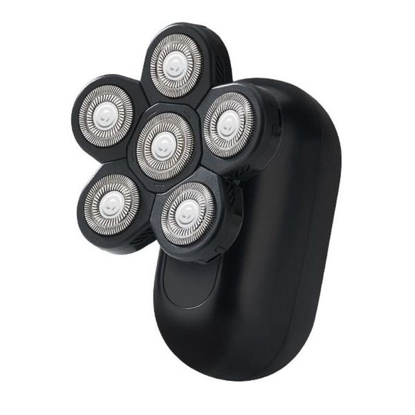 

hair clippers 6 in 1 household multifunctional razor nose scissors cleaning electric shaver lcd display power waterproof