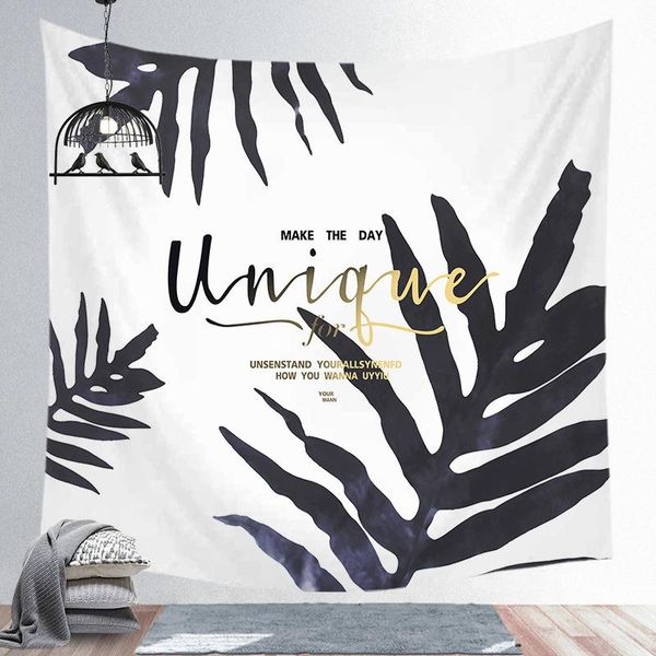 

tapestries nordic style tropical green tapestry wall home bedspread mat art decoration for apartment bedroom living room