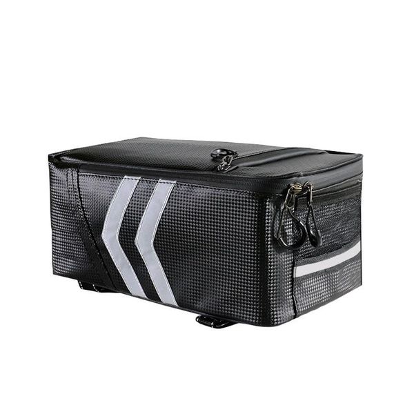 

cycling bags 9l bicycle bag bike rack luggage on the trunk waterproof supplies holder saddle frame mountain accessories
