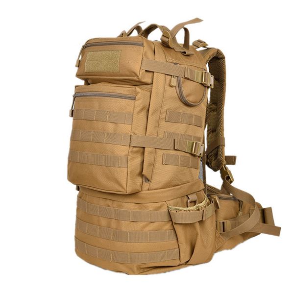 

outdoor tactical mountaineering 50l large capacity waterproof camouflage bag sports multifunctional travel backpack