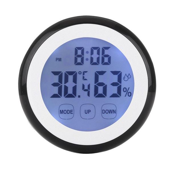 

wall digital temperature humidity for bedroom 90*90*26mm clocks +/-1c accuracy