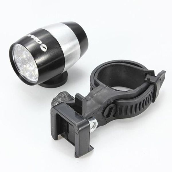 

bike lights giant 2-mode 6-leds waterproof mini led cycling front /rear light safety warning (black)