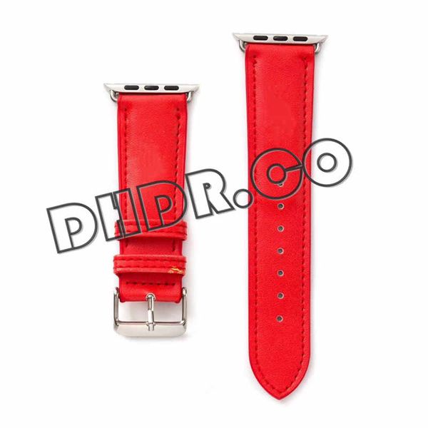 

h brand designer watchband iwatch band 42mm 38mm 40mm 44mm iwatch 2 3 4 5 bands leather strap bracelet drop shipping