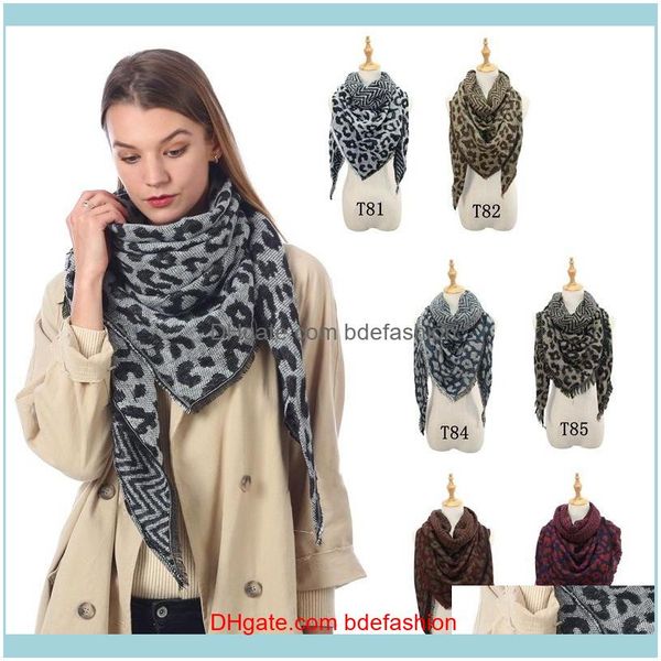 

hats scarves & gloves aessorieswoman leopard triangle oversize winter warm tassel scarf fashion large long shawl wraps pashmina blanket tta, Blue;gray