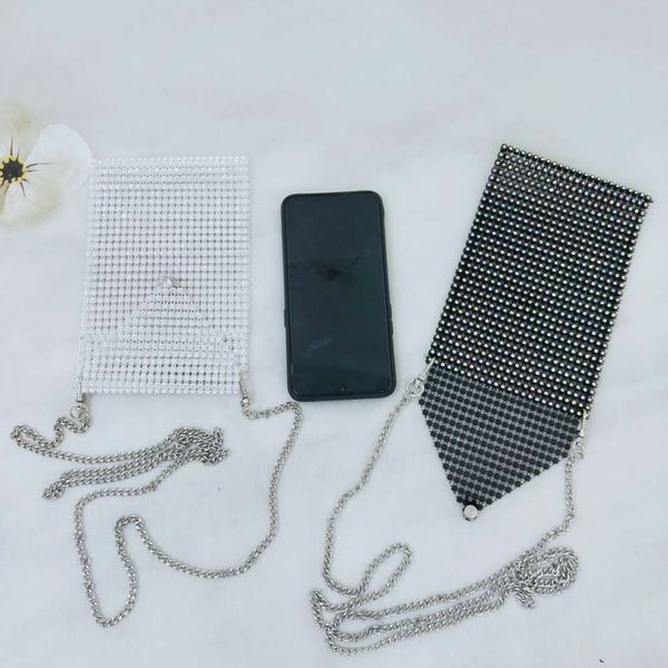 

fashionsummer mini versatile water flash drill student mobile phone female chain messenger shoulder bag