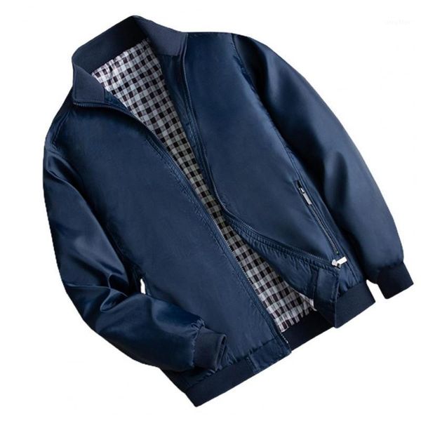 

men's jackets 2021 spring autumn men business thin winter casual fleece windproof wear-resistant jacket top, Black;brown