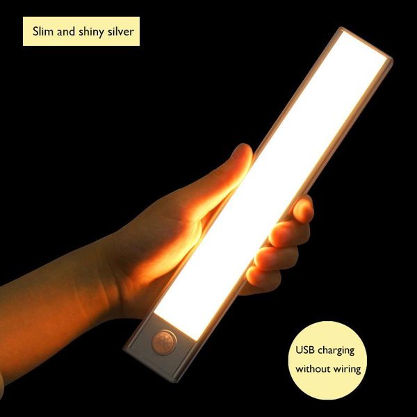 

3w dc3.7v ultra-thin led cabinet lamp bedside stair induction night light