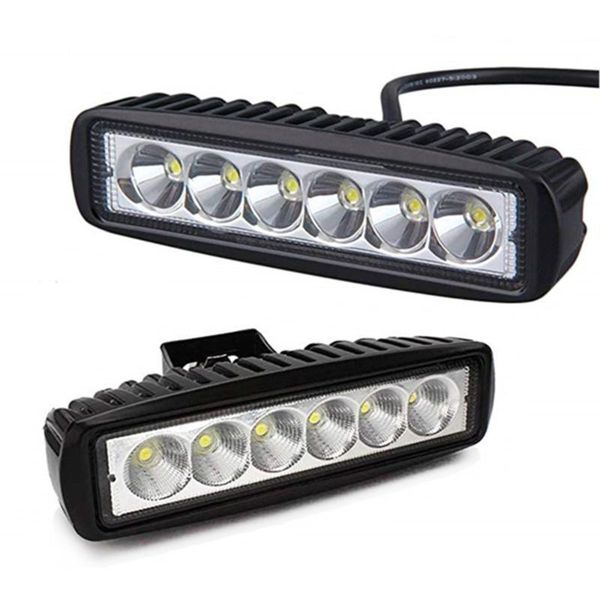 

6led led work light spotlight flood lamp driving offroad 1pcs waterproof