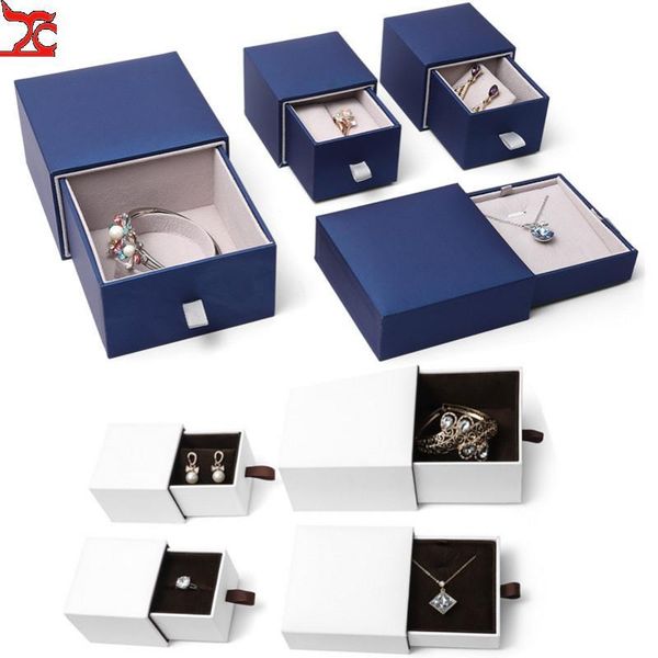 

jewelry pouches, bags leather organizer portable earring ring necklace box pendant packaging gift boxes for birthday party wedding, Pink;blue