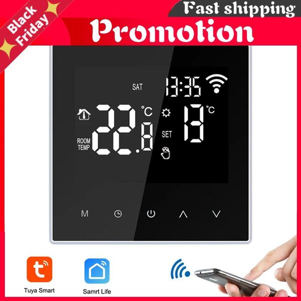 

smart home control wifi thermostat for gas boiler room underfloor heating temperature controller works with google and alexa