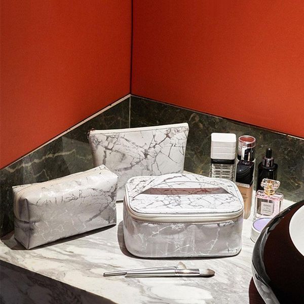 

storage bags large capacity waterproof bag cosmetic toiletries organizer zipper handbag portable household makeup finishing pouch