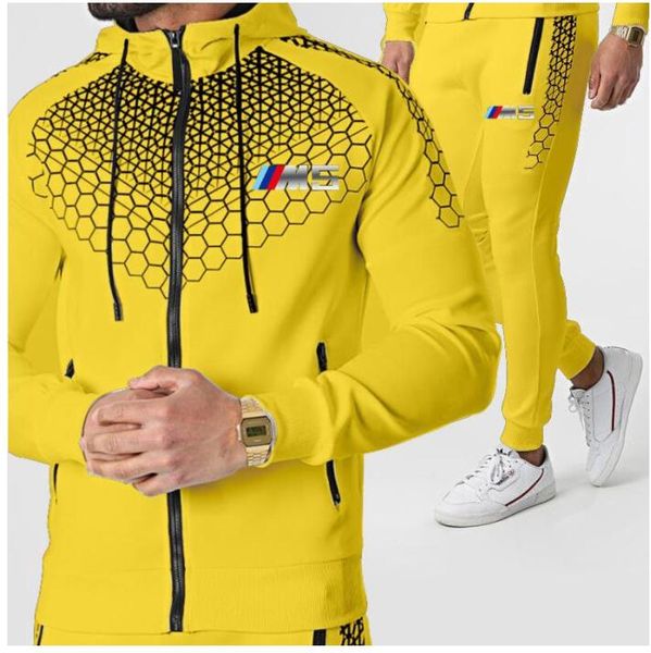 

men fashion sportswear sets spring winter 2021 casual designer tracksuit mens basketball clothes suit hoodies sweatshirt + sweatpants male s, Gray