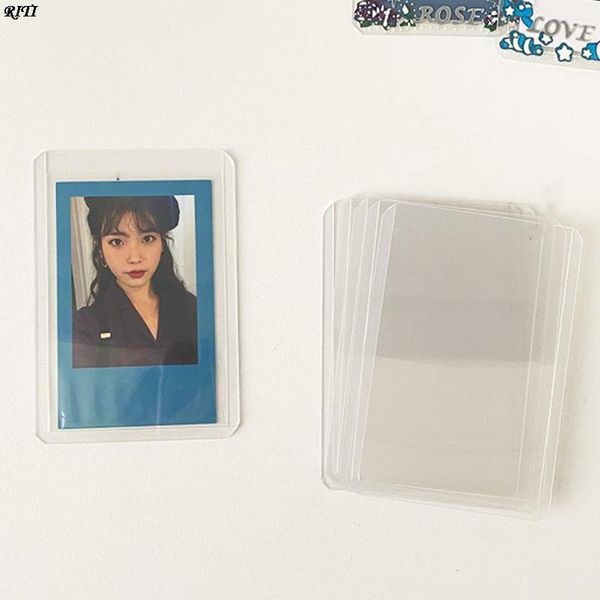 

storage bags 10 pcs card sleeves transparent loader holders protectors