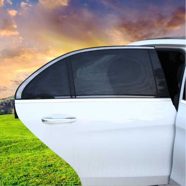 

mosquito net auto car vehicle window mesh shield sunshade visor repellent uv protection anti covers camping