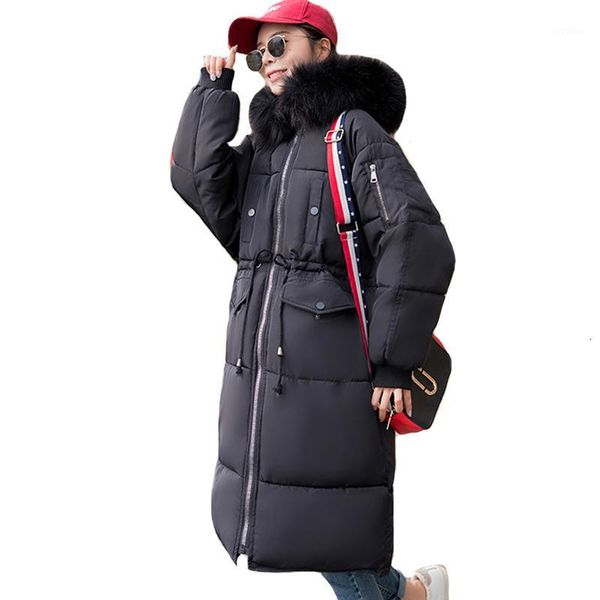 

heavy winter jacket 2019 with long skinned collar and tights. paca undressed overcoat1, Black