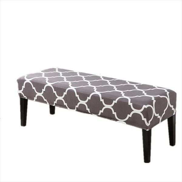 

chair covers modern fashion household stretch long stool cover pastoral style dining universal bed piano