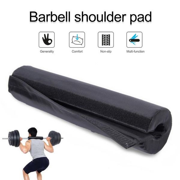 

accessories barbell pad squat weight lifting foam neck shoulder protector support black oxford cloth high elastic fitness