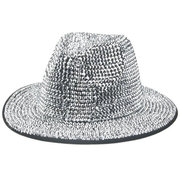 

wide brim hats fedoras women green yellow blue luxury panama diamond formal outdoor decoration jazz caps sombrero hombre, Blue;gray