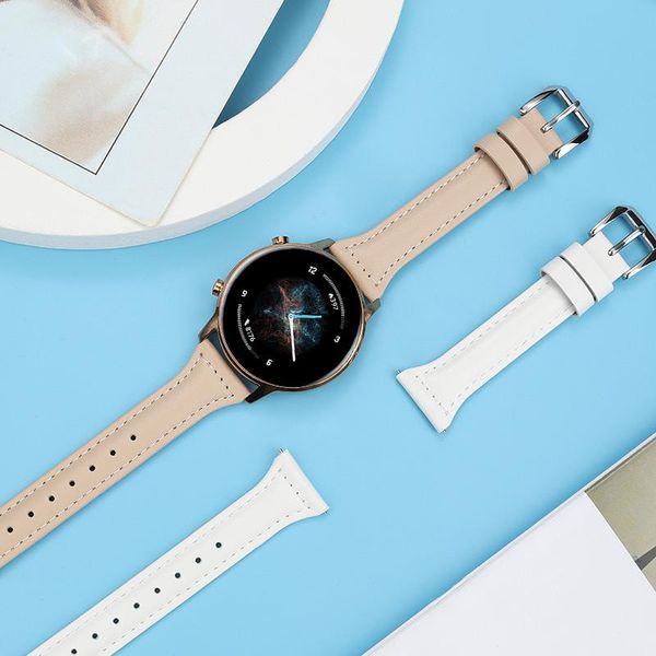 

watch bands 20mm 22mm strap for huawei 3 gt 2e/2 pro band samsung galaxy s3 46mm/42mm leather accessories, Black;brown