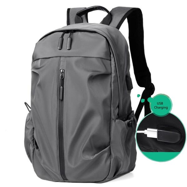 

backpack 2021 designer business men's bag usb charging port male bags oxford waterprof lappack man school backpacks
