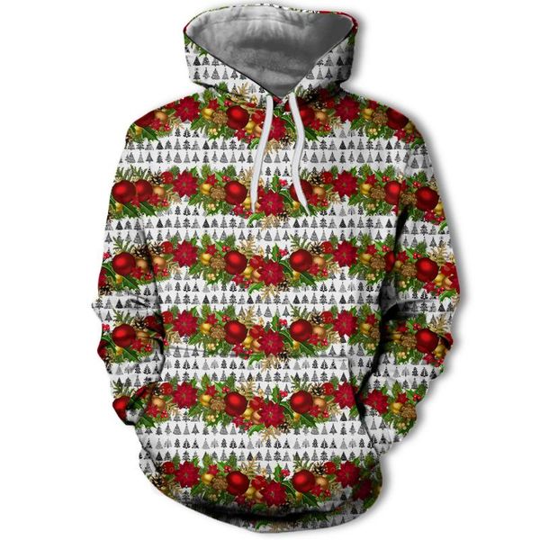 

men's hoodies & sweatshirts 2021 spring and autumn fashion festival 3d printing round neck pullover hoodie outdoor street long sleeve c, Black